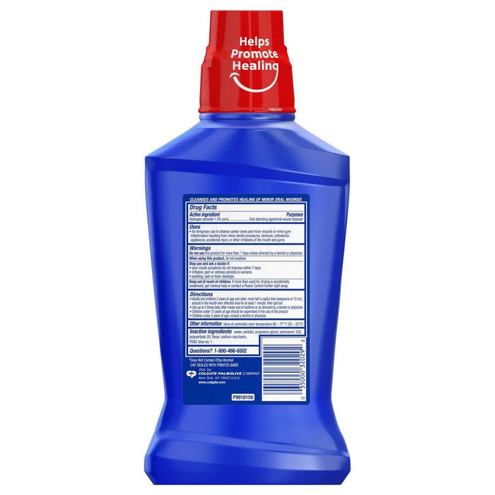 Colgate Peroxyl Antispetic Mouth Sore Rinse - Mild Mint - 16.9 fl oz