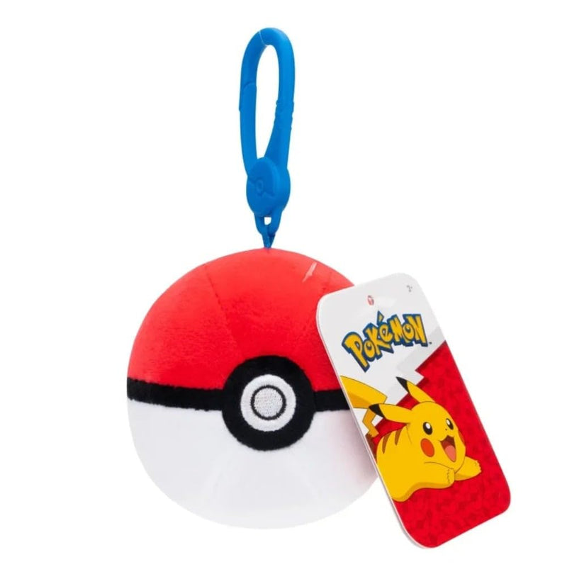 Pokemon Poke Ball Plush Clip