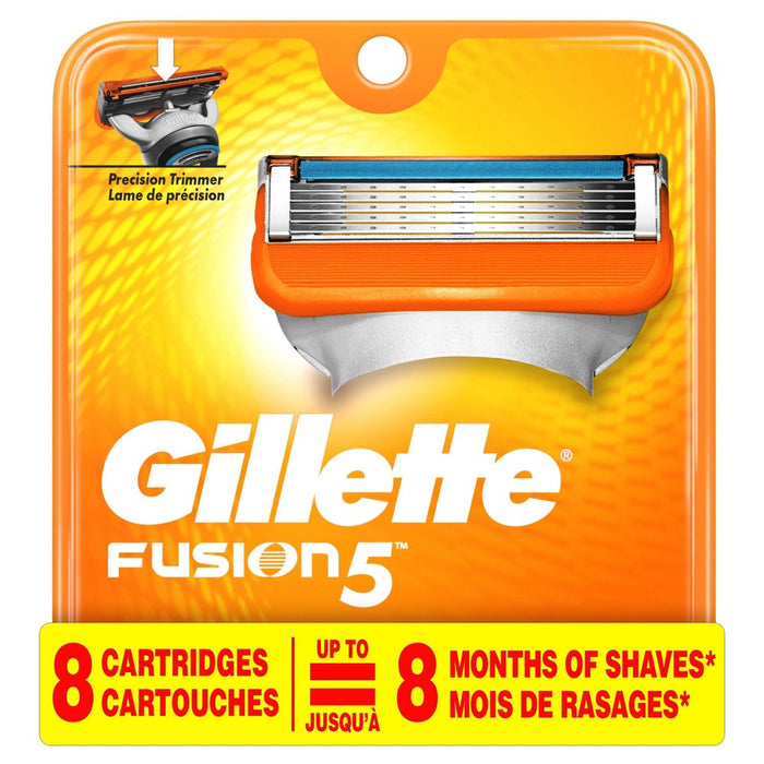 Gillette Fusion5 Men's Razor Blade Refills - 8ct