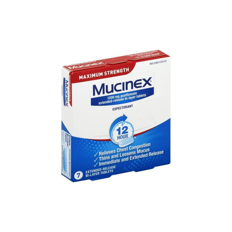 Mucinex SE Max Strength Extended Release Bi-Layer Expectorant Tablets - 24/7ct