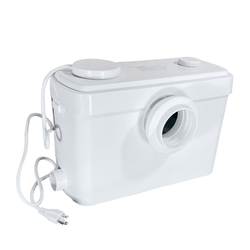 Winzo 750W Macerator Sewerage Pump With 3 Water Inlets For Rear Outlet Toilet Basement Kitchen Bathroom Sink Laundry Machine Disposal (LOCAL PICKUP ONLY)
