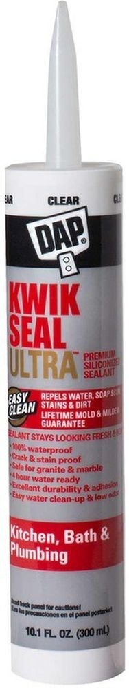 DAP 18898 10.1 Oz Clear Kwik Seal Ultra