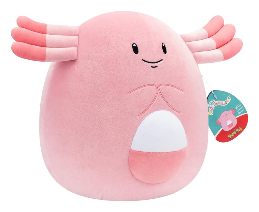 Squishmallows Original Pokémon 10 Inch Chansey - Add Chansey To Your Squad, Ultrasoft Stuffed Animal Medium Plush Official Kelly Toy Plush