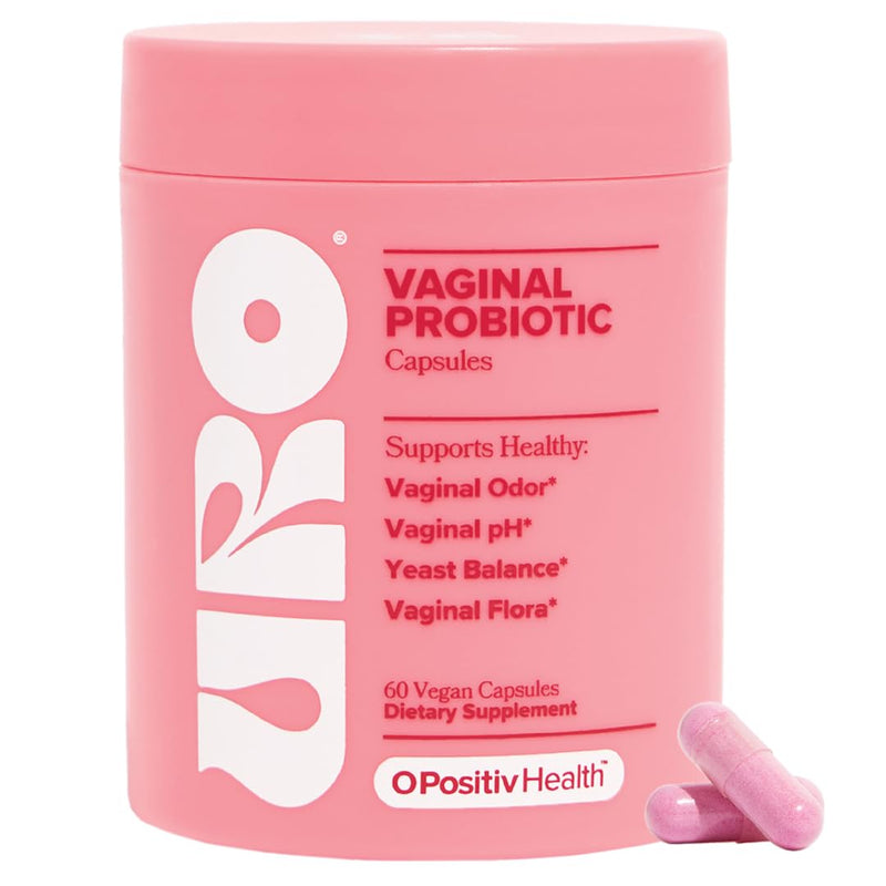 O Positiv Uro Vaginal Probiotic Capsules - 60ct