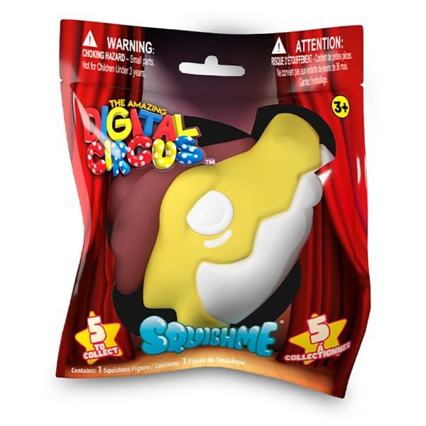 Excell Amazing Digital Circus Squishies Mini Figure
