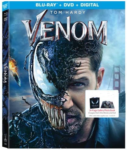 Venom Limited Edition With 24-Page Hardcover Gallery Photo Book (Blu-Ray + DVD + Digital) (Blu Ray)
