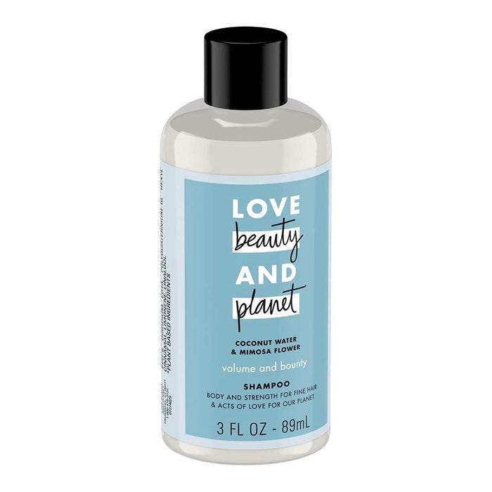 Love Beauty & Planet Coconut Water & Mimosa Flower Shampoo, 3.0 Ounce
