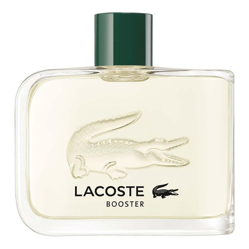 Lacoste - Booster Eau De Toilette - Men's Fragrance - Fougere Aromatic - With Notes Of Mint, Lavender & Cedarwood - 4.1 Fl Oz