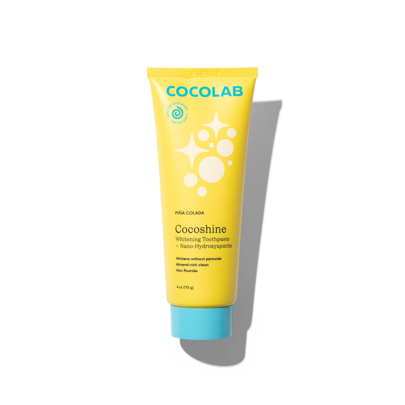 Cocoshine Nano-Hydroxyapatite Toothpaste By COCOLAB, Pina Colada 4Oz