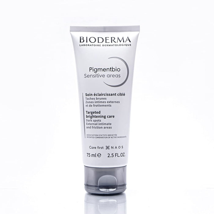 Biodelma Pigmenbio White Sensitive Cream Body Cream, 2.5 Fl Oz (75 Ml), Moisturizing Cream For Dry Skin, For Neck, For Skin, Unscented, Weak Acid