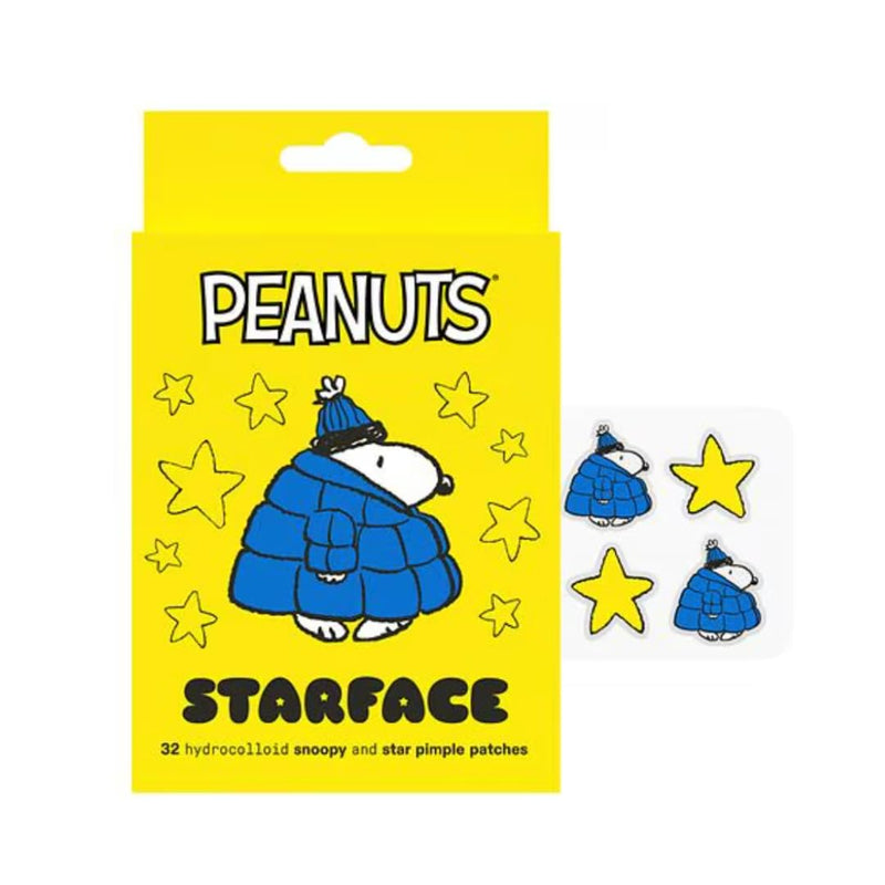 Starface Hydro-Star® Snoopy Blue Puffer Hydrocolloid Pimple Patch, 32 Ct