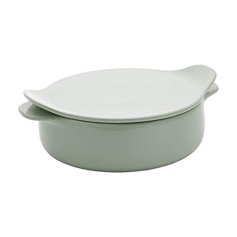 Kitchenaid Vitrified Stoneware Round Baker, 2.25-Quart, Pistachio