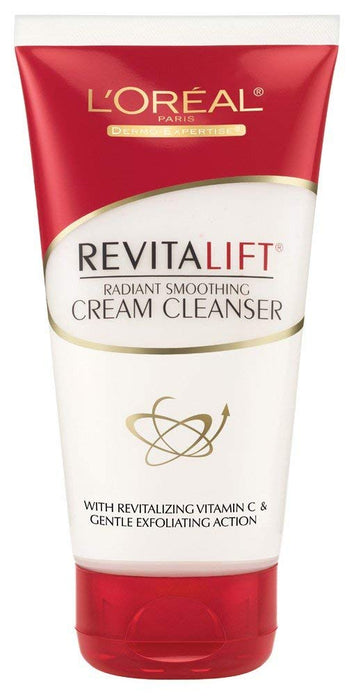 L'oreal Dermo-Expertise Revitalift Radiant Smoothing Cream Cleanser 5 Oz