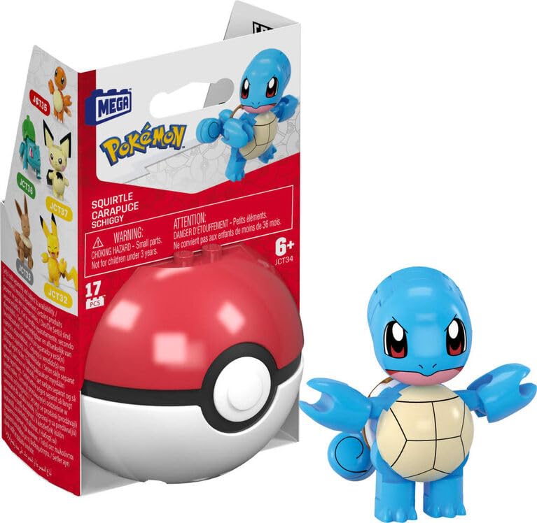Mega Bloks Pokemon Pokeball Squirtle