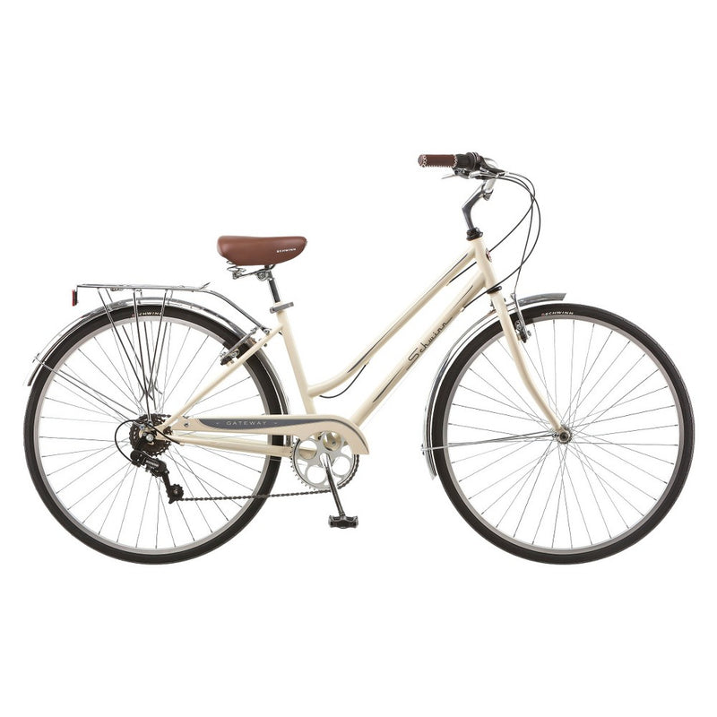 Schwinn Women's Gateway 700c/28" Hybrid Bike - Cream (LOCAL PICKUP ONLY)