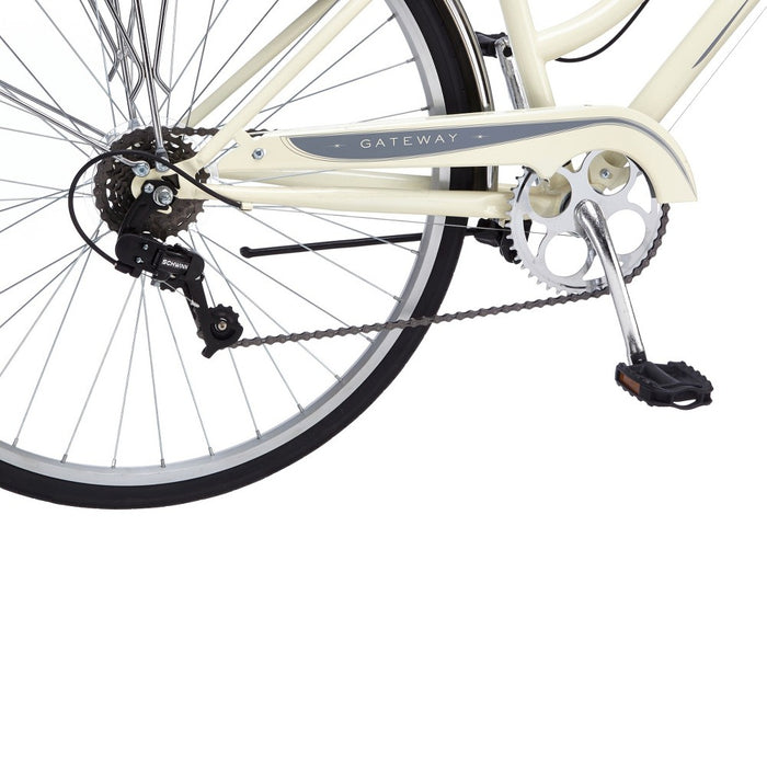 Schwinn Women's Gateway 700c/28" Hybrid Bike - Cream (LOCAL PICKUP ONLY)