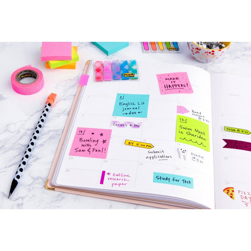 Post-it 3" x 3" 1ct Sticky Notes 90 Sheets/Pad *ADD 3 TO YOUR CART & 1 IS FREE!*