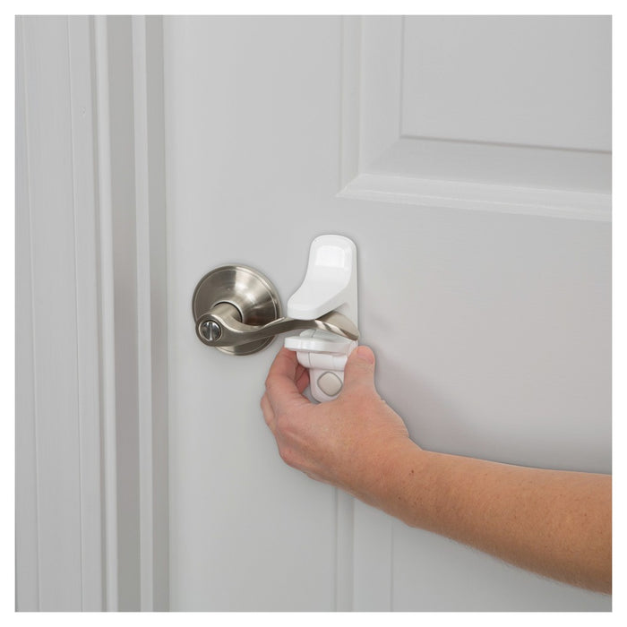 Safety 1st OutSmart Lever Lock With Decoy Button - White