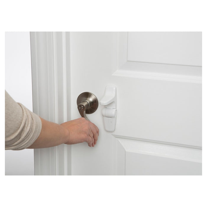 Safety 1st OutSmart Lever Lock With Decoy Button - White