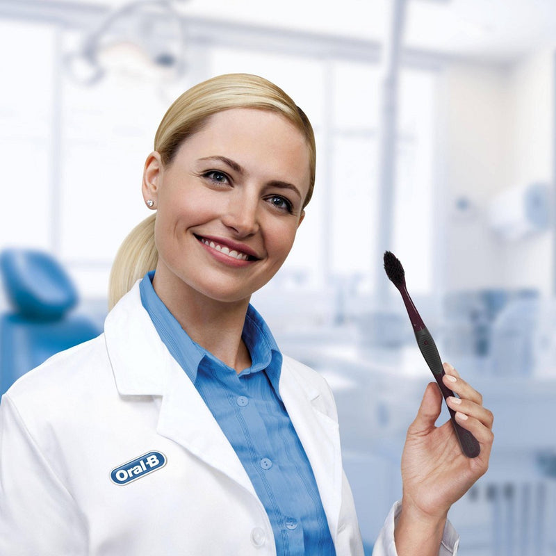 Oral-B Charcoal Soft Whitening Therapy Toothbrush - 2ct