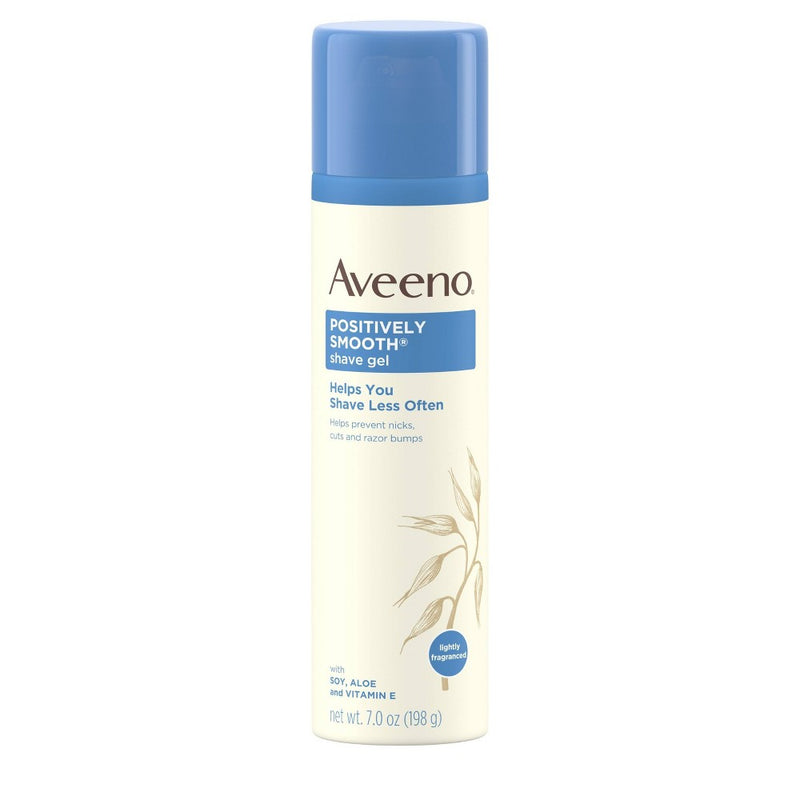 Aveeno Positively Smooth Moisturizing Shave Gel with Aloe - 7oz