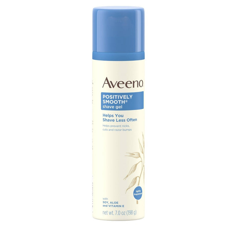 Aveeno Positively Smooth Moisturizing Shave Gel with Aloe - 7oz