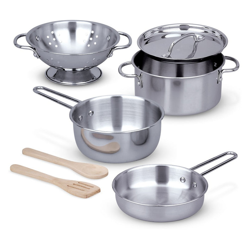 Melissa & Doug Let's Play House! Pots & Pans Set