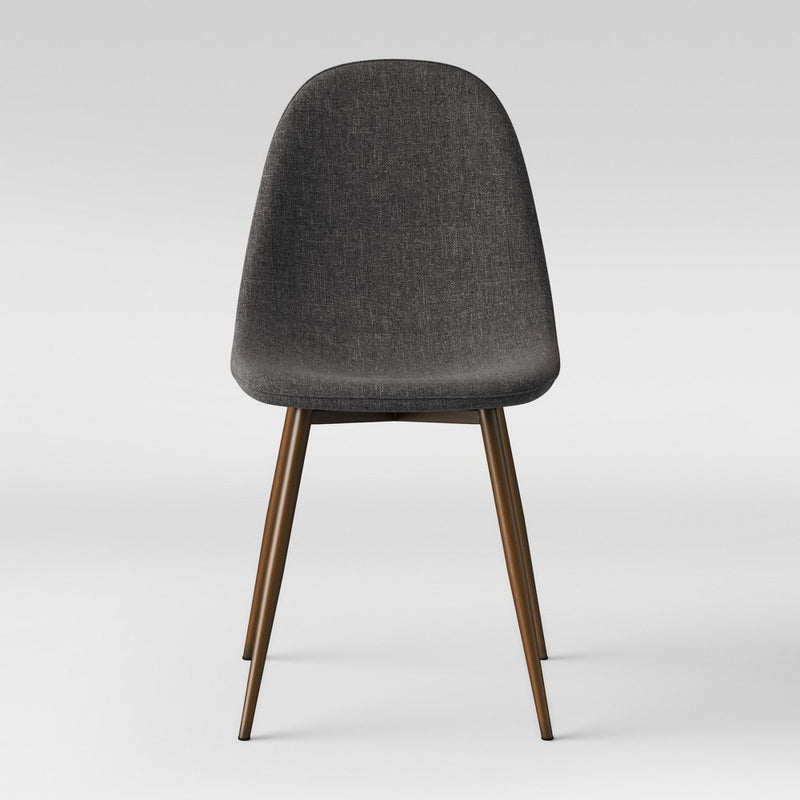 2pc Copley Upholstered Dining Chair Dark Gray - Project 62& (LOCAL PICKUP ONLY)