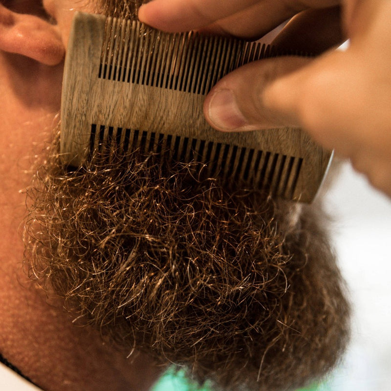 Cremo Premium Dual-Sided Sandalwood Beard Comb - Static & Snag Free - 1ct