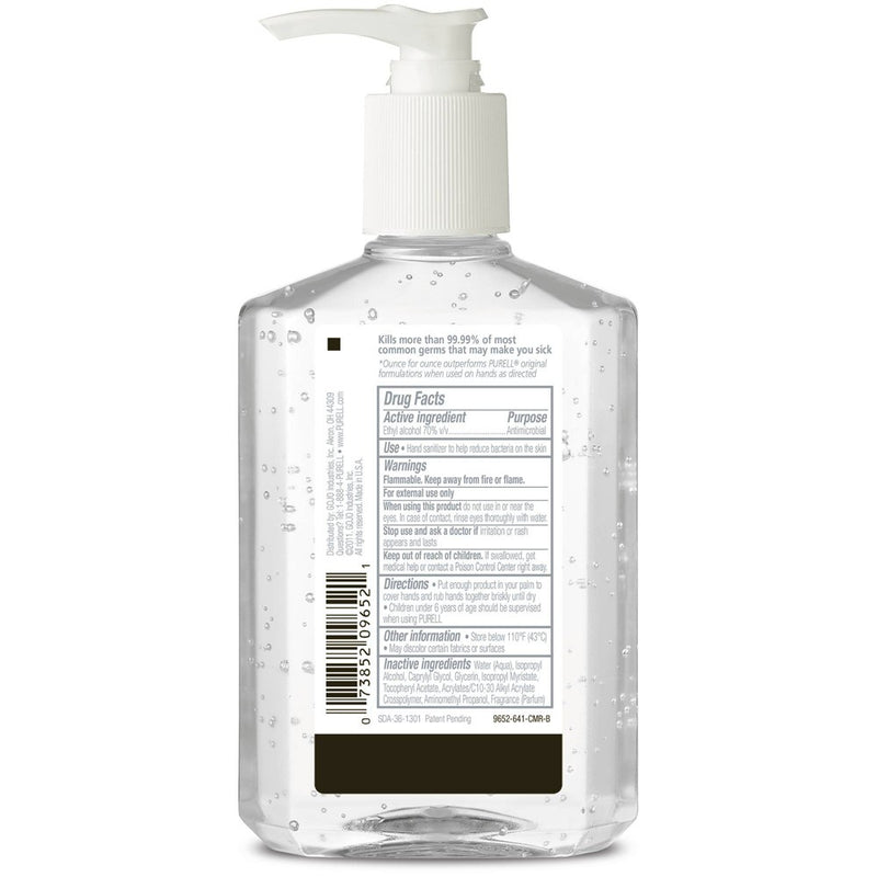 PURELL Advanced Hand Sanitizer Refreshing Gel Pump Bottle - 8 fl oz