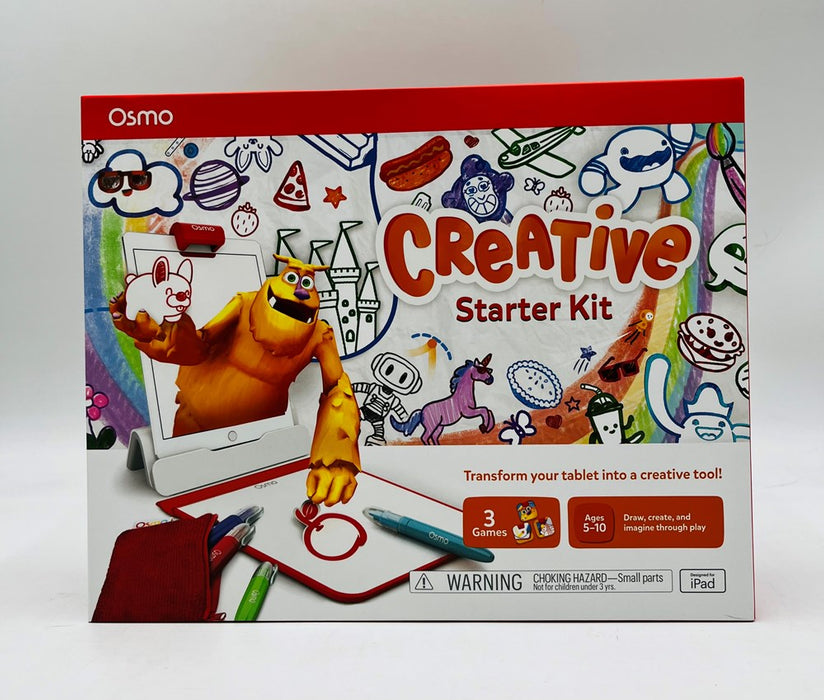 Osmo - Creative Starter Kit for iPad (New Version) Ages 5-10