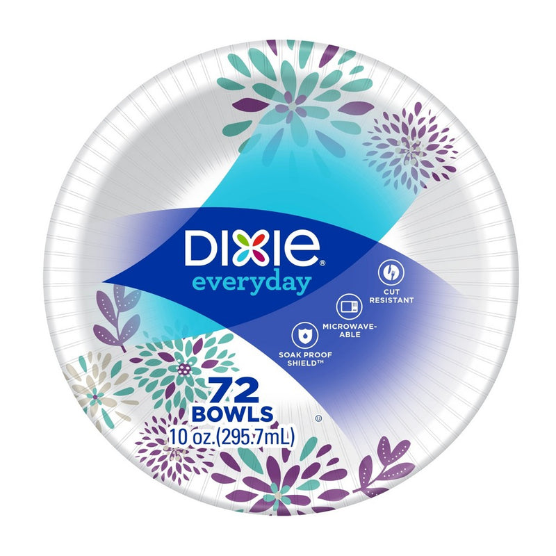 Dixie Everyday Multi Purpose Disposable Bowls - 72ct/10oz