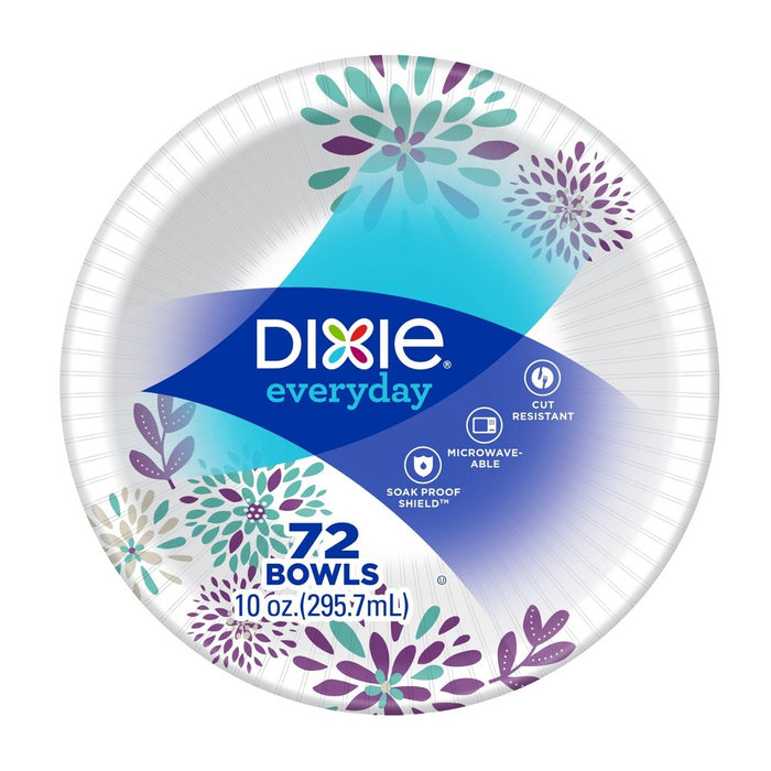 Dixie Everyday Multi Purpose Disposable Bowls - 72ct/10oz
