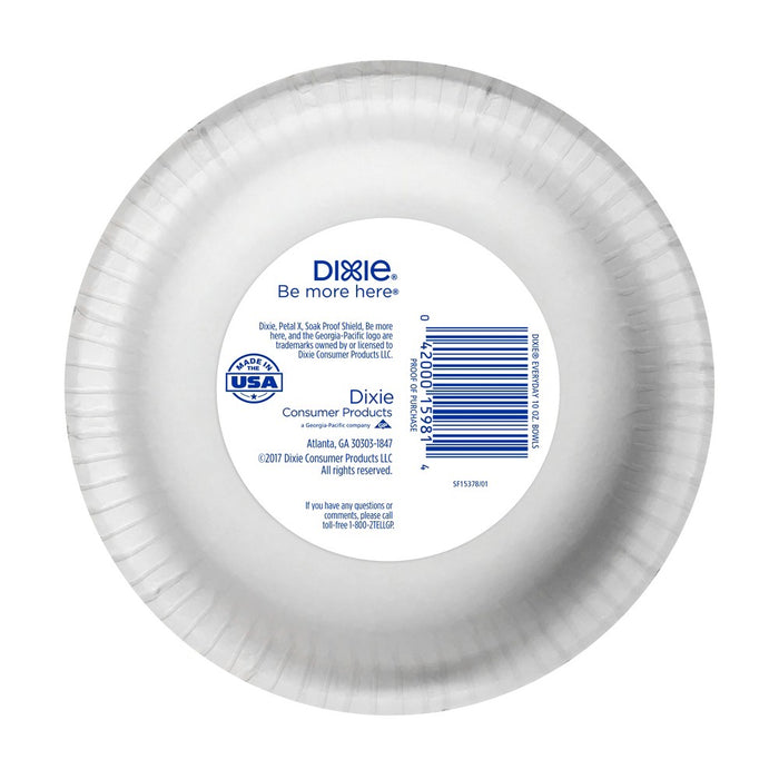 Dixie Everyday Multi Purpose Disposable Bowls - 72ct/10oz