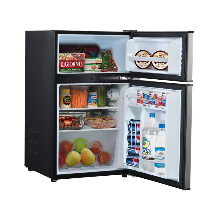 Whirlpool 3.1 cu ft Mini Refrigerator Stainless Steel BCD-88V (LOCAL PICKUP ONLY)