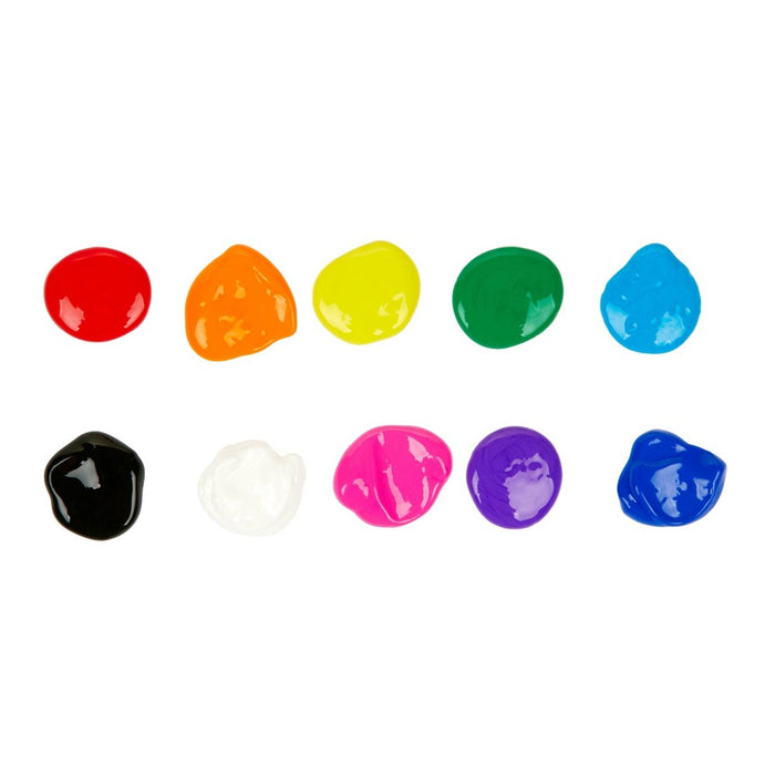 Crayola 2oz 10ct Kids' Washable Paint Set - Classic Colors