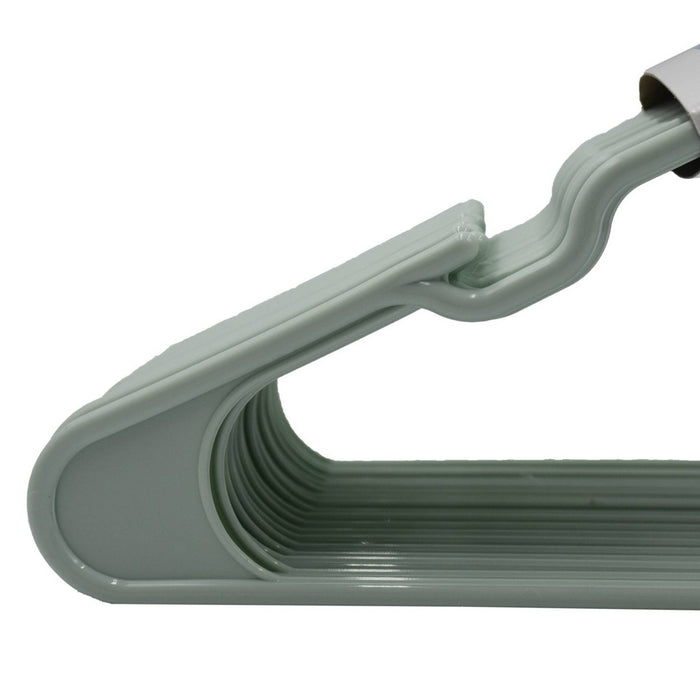 18pk Plastic Hangers Mint - Room Essentials&