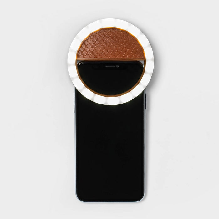 heyDay Cell Phone Selfie Light - Tan Crocodile