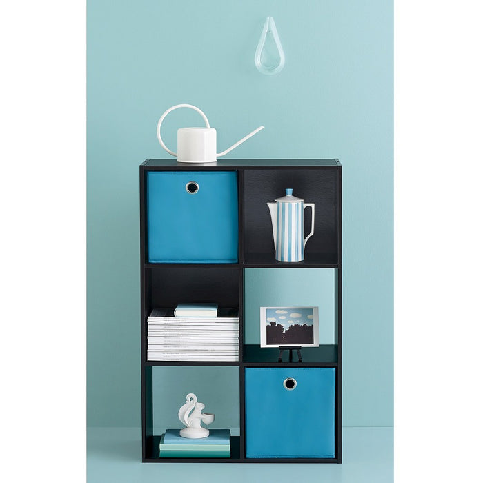 11" 6 Cube Organizer Shelf Espresso - Room Essentials& (LOCAL PICKUP ONLY)