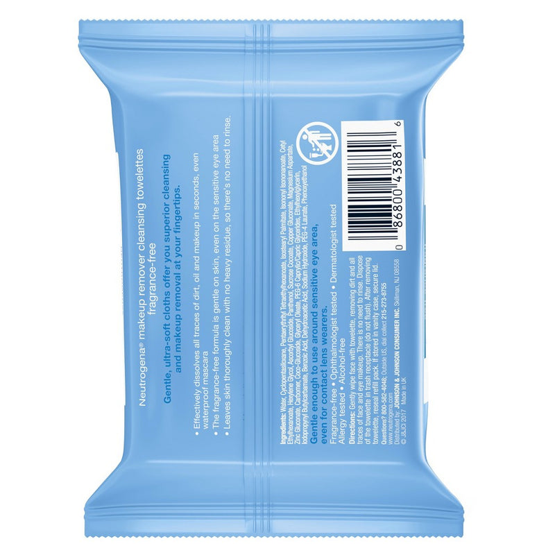 Neutrogena Makeup Remover Cleansing Towelettes - 21ct