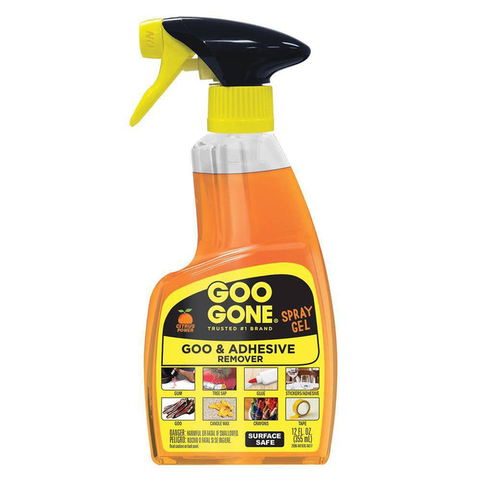 Goo Gone Spray Gel Fresh Citrus 12 oz