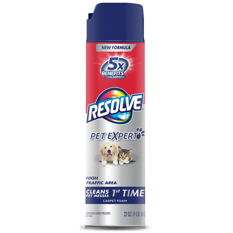 Resolve Clean & Fresh Pet Carpet Foam 22 oz