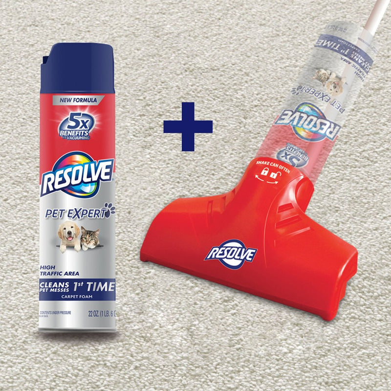 Resolve Clean & Fresh Pet Carpet Foam 22 oz