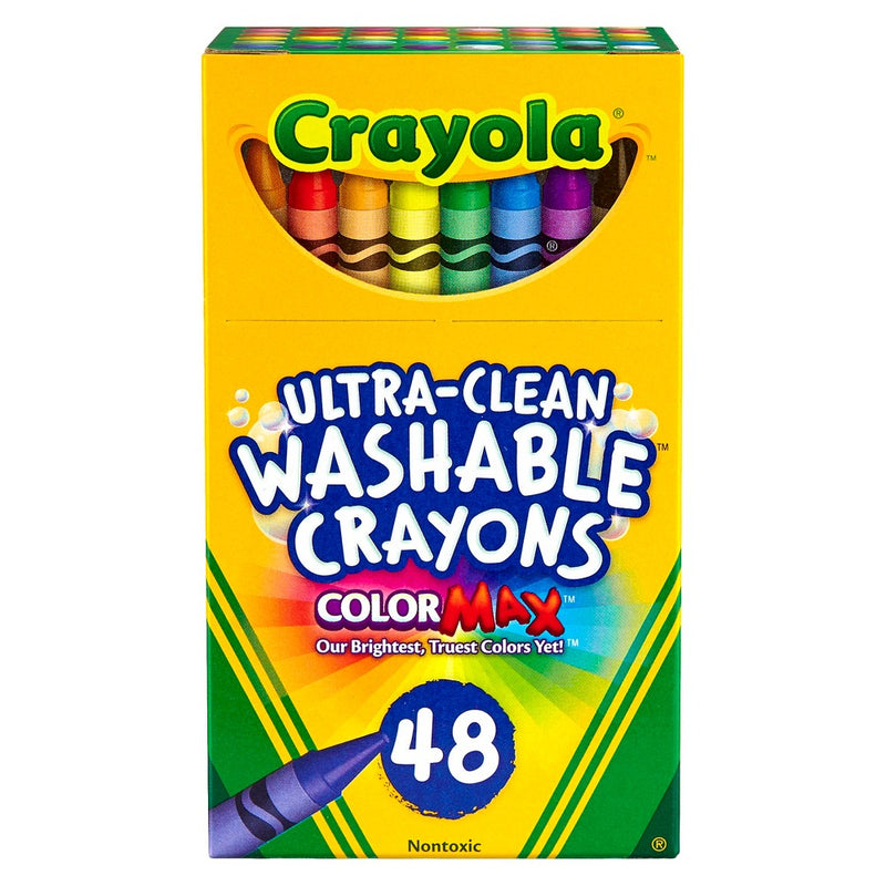 Crayola UltraClean Crayons Washable 48ct