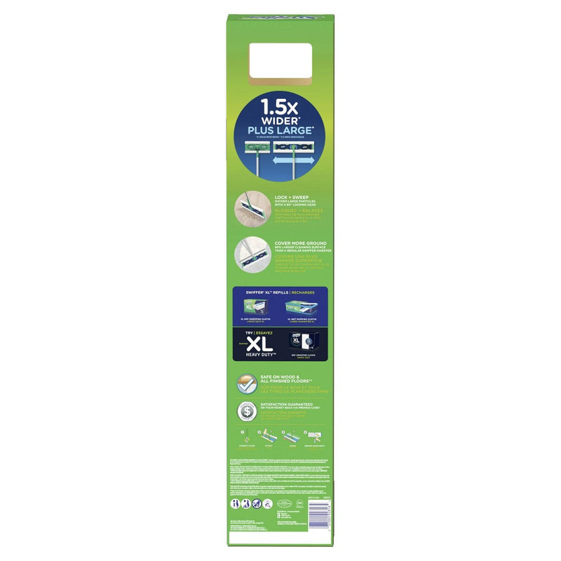 Swiffer Sweeper Dry + Wet XL Sweeping Kit (1 Sweeper, 8 Dry Cloths, 2 Wet Cloths) (LOCAL PICKUP ONLY)