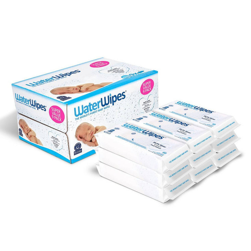 WaterWipes Unscented Baby Wipes Super Value Box - 9pk/540ct Total