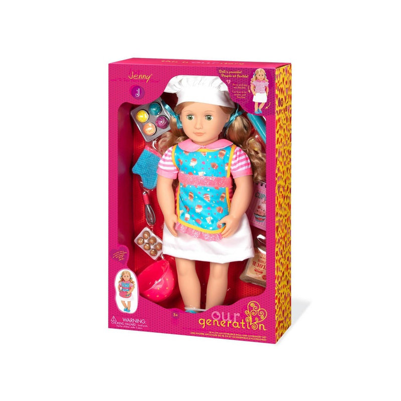 Our Generation Deluxe Doll with Book - Jenny