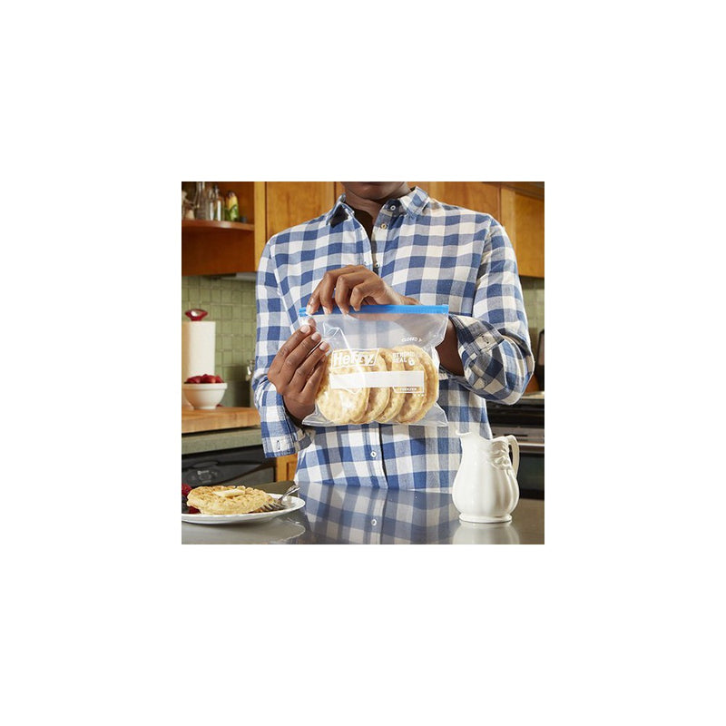 Hefty Quart Freezer Storage Slider Bags - 35ct