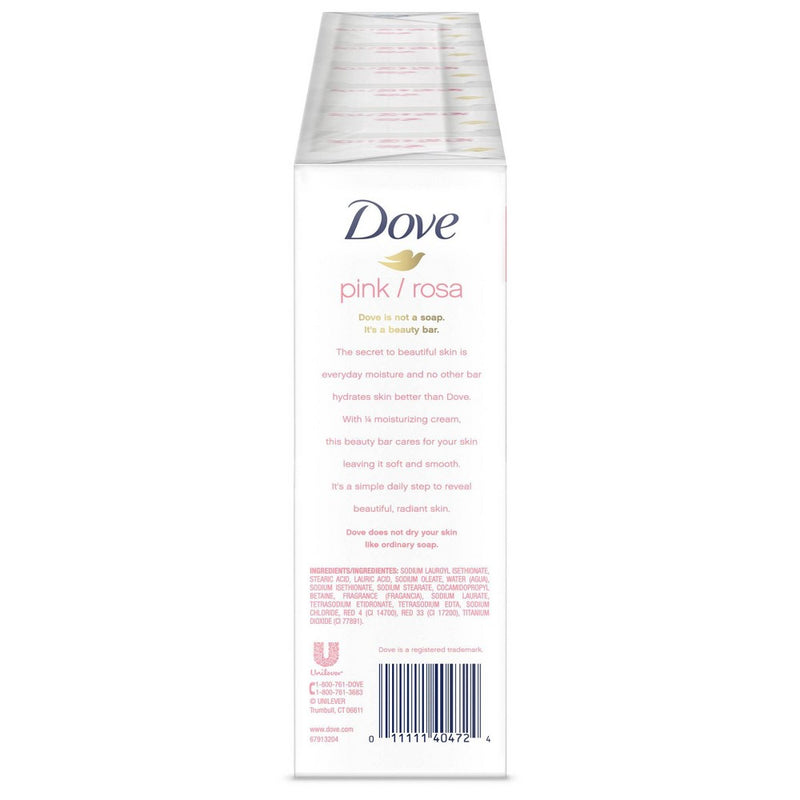 Dove Pink Deep Moisture Beauty Bar Soap - 3.75oz/8ct