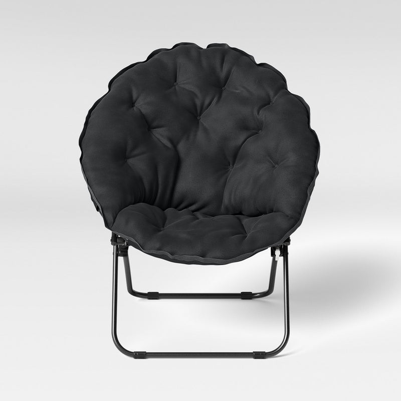 Dish Chair Black - Room Essentials& (LOCAL PICKUP ONLY)